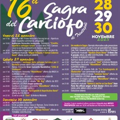 Il programma della sagra del carciofo 2025