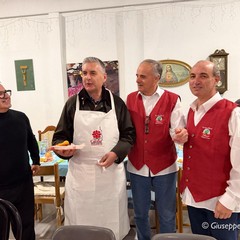 Il pranzo solidale a Trinitapoli