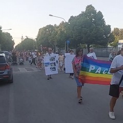 Trinitapoli dice no alla guerra: ieri una fiaccolata per la pace