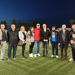 Il Calcio della Speranza ieri sera a Trinitapoli la partita in memoria di Angelo Spina JPG