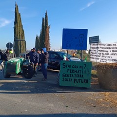 La protesta degli agricoltori giunge a Trinitapoli
