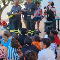 Un pomeriggio speciale di attività dimostrative all'oratorio della Parrocchia dell'Immacolata con i Vigili del Fuoco