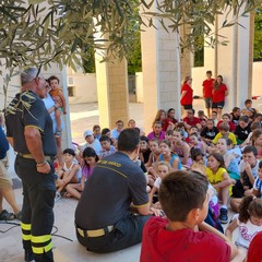 Un pomeriggio speciale di attività dimostrative all'oratorio della Parrocchia dell'Immacolata con i Vigili del Fuoco