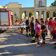 Un pomeriggio speciale di attività dimostrative all'oratorio della Parrocchia dell'Immacolata con i Vigili del Fuoco