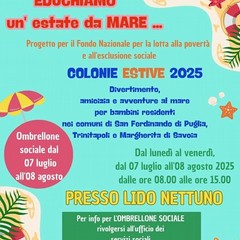"Educhiamo, un'estate da mare"