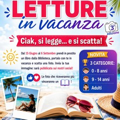 Estate tra libri e studio: la Biblioteca di Trinitapoli rilancia il contest "Letture in Vacanza"