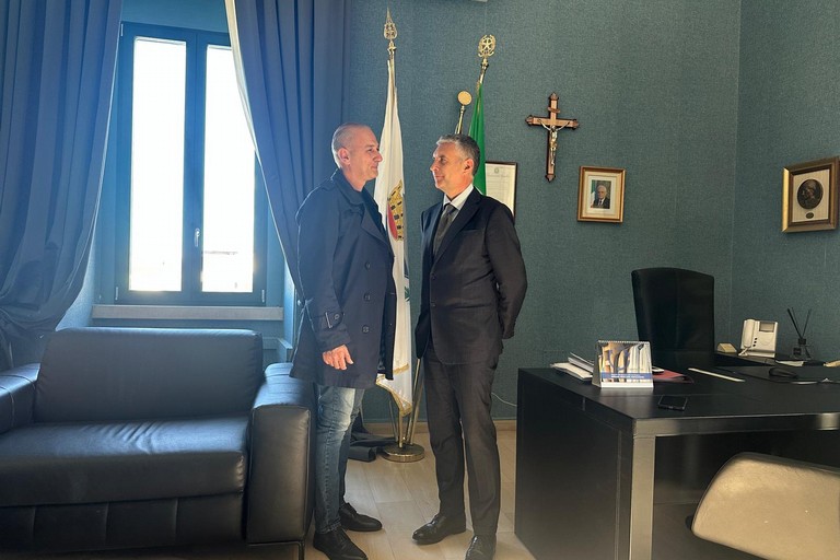 Sindaco Di Feo e Cosimo Damiano Muoio