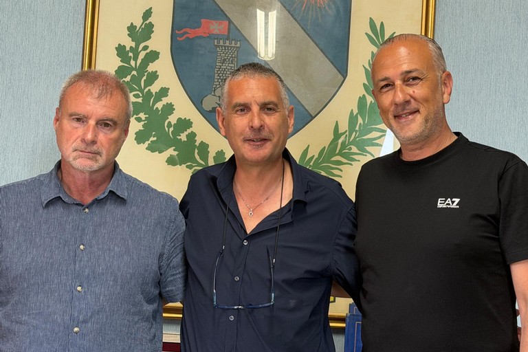Sindaco Di Feo, Cosimo Damiano Muoio e Luigi Di Leo
