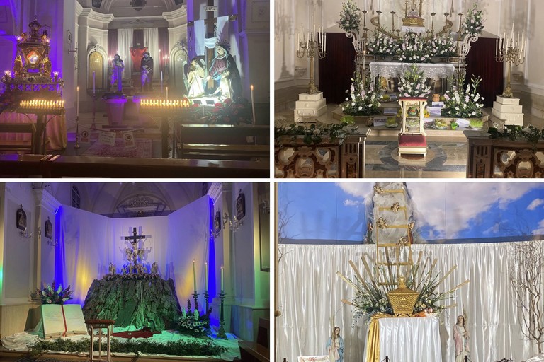 Tra fede e spiritualità: ritorna la tradizione dei “Sepolcri” a Trinitapoli. <span>Foto Giuseppe Acquafredda </span>