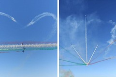 Trinitapoli presente alla manifestazione delle Frecce Tricolori a Barletta