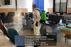 Scuole più sicure a Trinitapoli: al via interventi di disinfestazione e sanificazione