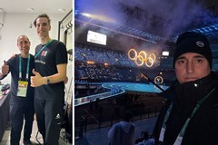 Da Trinitapoli alle Olimpiadi, Gianluca Di Bitonto protagonista nel backstage di Milano Cortina