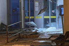 Esplosione all'ufficio postale di Trinitapoli