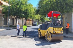 Via Mandriglia, eseguiti i lavori di rifacimento del manto stradale