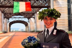 La trinitapolese Marzia Labianca si laurea alla Scuola Marescialli dei Carabinieri di Firenze