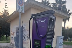 Installata la nuova colonnina di ricarica elettrica in Viale Europa a Trinitapoli