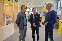 Sopralluogo del sindaco di Feo all'ufficio postale di Trinitapoli