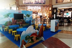 Un'isola delle tartarughe al Gran Shopping Molfetta