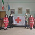 Dal Palazzo di Città di Trinitapoli sventola la bandiera della Croce Rossa