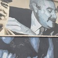 Imbrattato il murale di Falcone, l'ira del sindaco:  "Vergogna "