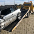 Incidente fra auto su via Barletta, feriti i conducenti