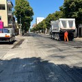 Lavori di rifacimento e ripristino del manto stradale in Via Kennedy a Trinitapoli