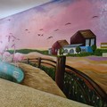  "Estasi tra sole e sale ": il murales degli alunni dell'Aquila-Staffa