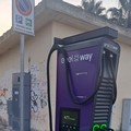 Installata la nuova colonnina di ricarica elettrica in Viale Europa a Trinitapoli