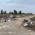 I volontari di Plastic Free in azione a Trinitapoli per ripulire l’area delle saline