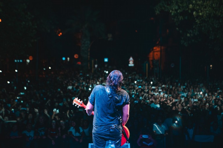 Concerto de Le vibrazioni. <span>Foto Comune di Trinitapoli</span>