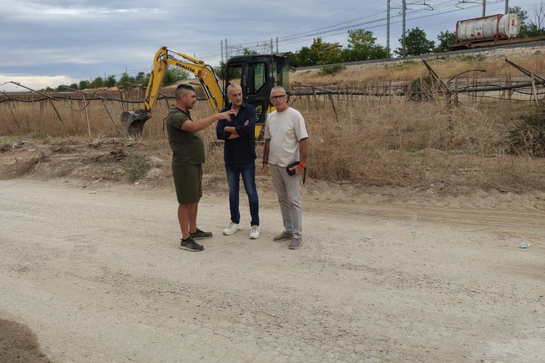 Intervento in Contrada Filipponio per la sicurezza degli agricoltori