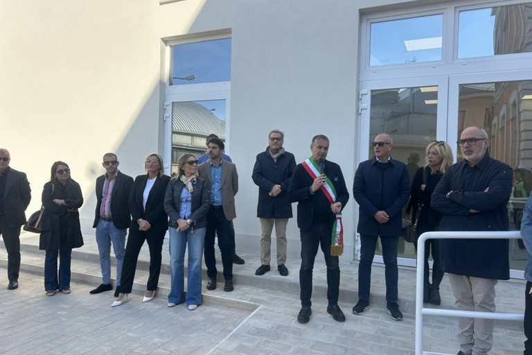 Inaugurato questa mattina a Trinitapoli il refettorio della scuola primaria “Don Milani”