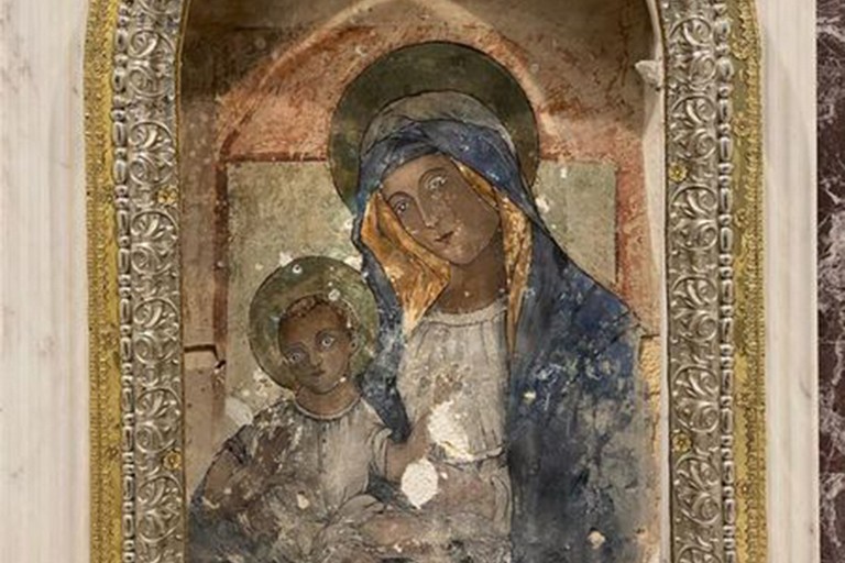 Affresco della Madonna di Loreto