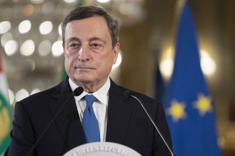 Premier Mario Draghi