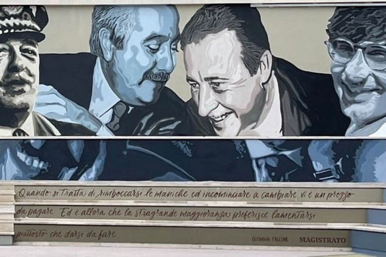 Paolo Borsellino murale