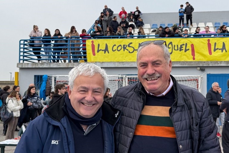 prof. Giuseppe Acquafredda  e Valerio Piccioni